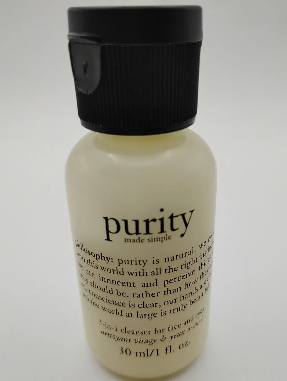 Philosophy Purity 3-in-1 Cleanser/Makeup Remover Brand New